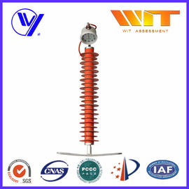 ราคาดี โพลิเมอร์สายส่งอุปกรณ์ป้องกันไฟกระชากพร้อมช่องว่างภายนอก 42KV - 75KV ออนไลน์