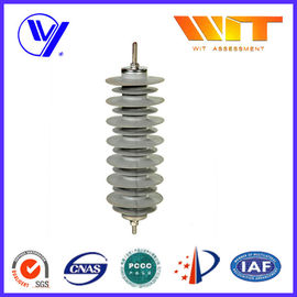 ราคาดี 36KV 10KA ตัวป้องกันฟ้าผ่าโลหะออกไซด์ในตัวโพลีเมอร์, อุปกรณ์ป้องกันไฟกระชาก Thunder Zinc Oxide ออนไลน์